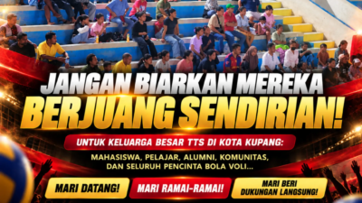 KETUA PBVSI NTT DAN PBVSI TTS AJAK MASYARAKAT RAMAIKAN FINAL GAMKI–PBVSI CUP I NTT 2026